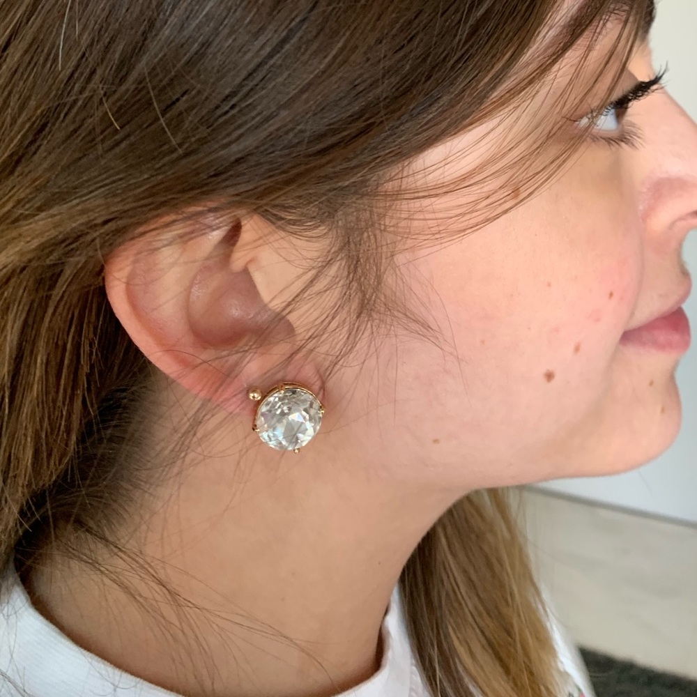 Kate Spade gold earrings